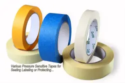 PSA, PST, Pressure sensitive tape, self wound PST, Transfer tape, double coated pressure sensitive tape